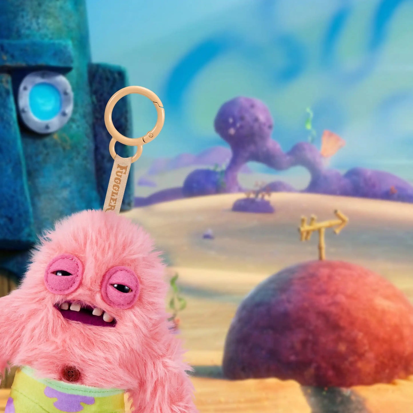 Fuggler Keychain Plush Toy