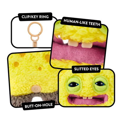 Fuggler Keychain Plush Toy