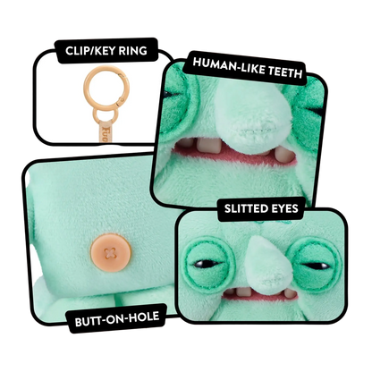 Fuggler Keychain Plush Toy