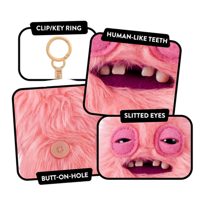 Fuggler Keychain Plush Toy